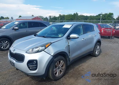 2019 Kia Sportage Lx из США, поврежденный, VIN KNDPMCAC1K7564912